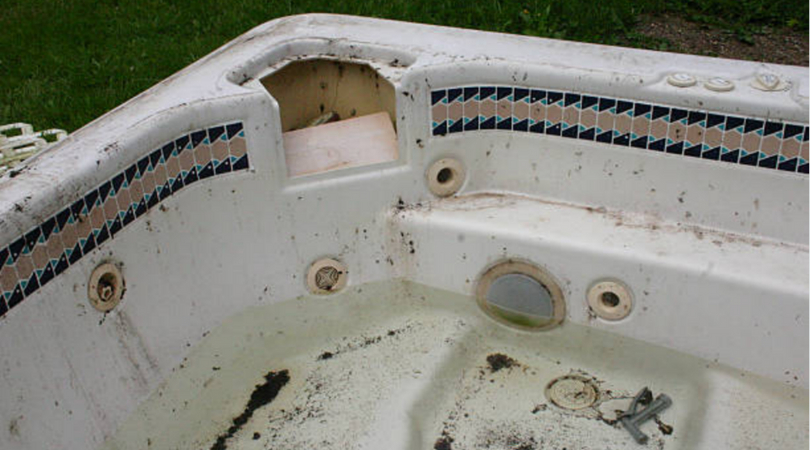Broken Hot Tub Removal Services