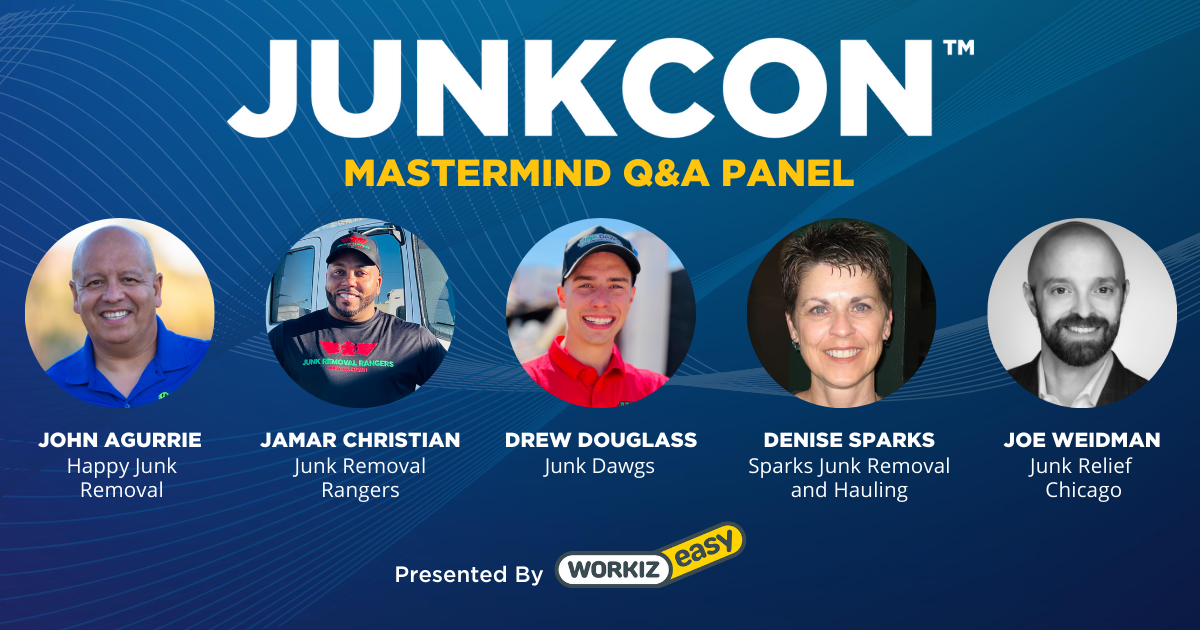 Photo of our JUNKCON™ Mastermind Panel Speakers